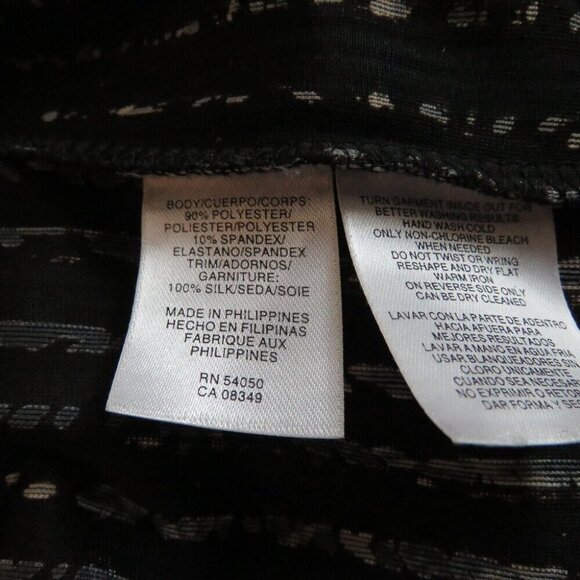 VINTAGE NINE WEST Y2K Velvet Burnout Metallic Babydoll Top Whimsigoth - Size 2X - Picture 16 of 16